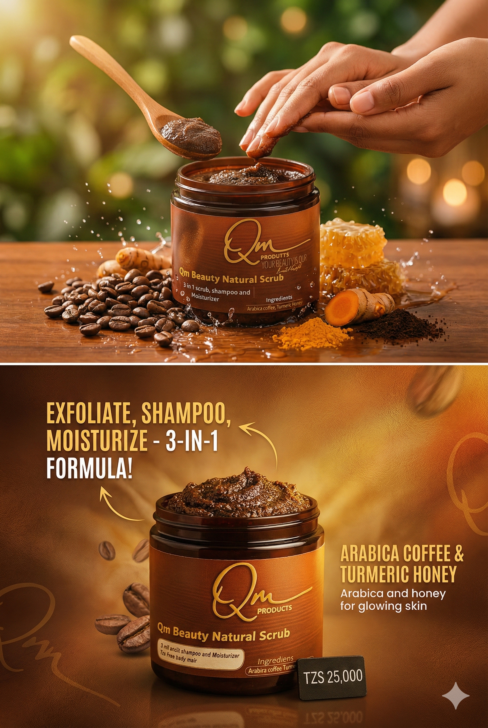 Natural Coffee Scrub thumbnail 2